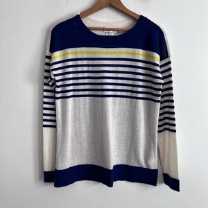 Vineyard Vines Stripe Merino Wool Boatneck Sweater